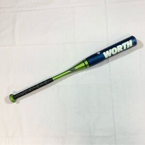 Worth Storm Fastpitch Softball Bat Hyperlite 7050 28” 15oz 1.20 BPF 2 1/4” -13